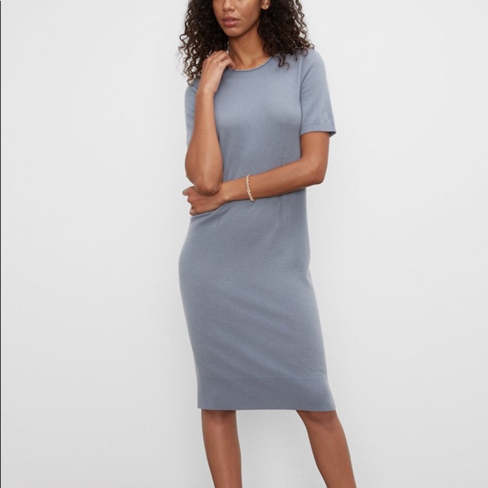 Club Monaco Signature Cashmere Tee Dress